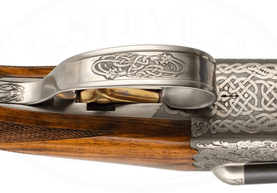 CSMC Christian Hunter .20 Ga. Self Opening, Druid Engraved, Presentation Wood, As New, Cased, Trades Welcome - Image 23 of 25