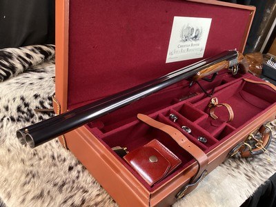 CSMC Christian Hunter .20 Ga. Self Opening, Druid Engraved, Presentation Wood, As New, Cased, Trades Welcome - Image 14 of 25