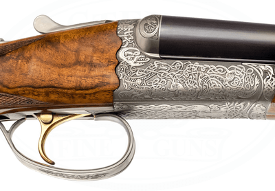 CSMC Christian Hunter .20 Ga. Self Opening, Druid Engraved, Presentation Wood, As New, Cased, Trades Welcome - Image 2 of 25