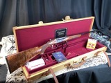CSMC RBL SxS, .28 Ga., 30”, Engraved W/Case Colors/Blued, Wood Upgrade, Cased & Beautiful. Trades Welcome - Image 1 of 25