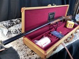 CSMC RBL SxS, .28 Ga., 30”, Engraved W/Case Colors/Blued, Wood Upgrade, Cased & Beautiful. Trades Welcome - Image 11 of 25