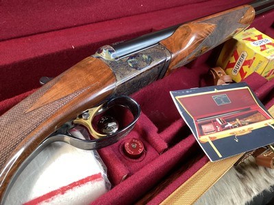 CSMC RBL SxS, .28 Ga., 30”, Engraved W/Case Colors/Blued, Wood Upgrade, Cased & Beautiful. Trades Welcome - Image 25 of 25