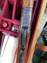 CSMC RBL SxS, .28 Ga., 30”, Engraved W/Case Colors/Blued, Wood Upgrade, Cased & Beautiful. Trades Welcome - Image 12 of 25