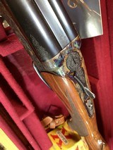 CSMC RBL SxS, .28 Ga., 30”, Engraved W/Case Colors/Blued, Wood Upgrade, Cased & Beautiful. Trades Welcome - Image 19 of 25