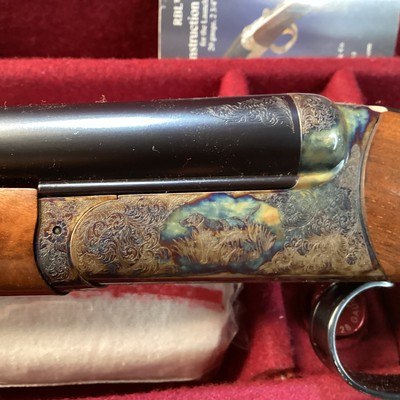 CSMC RBL SxS, .28 Ga., 30”, Engraved W/Case Colors/Blued, Wood Upgrade, Cased & Beautiful. Trades Welcome - Image 2 of 25