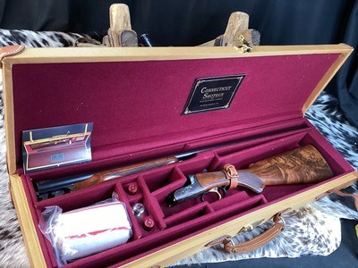 CSMC RBL SxS, .28 Ga., 30”, Engraved W/Case Colors/Blued, Wood Upgrade, Cased & Beautiful. Trades Welcome - Image 22 of 25