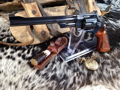 1956 Mfg. Smith & Wesson Pre-27 Five Screw .357 Magnum, Rare 8 3/8” Barrel, Trades Welcome - Image 1 of 24
