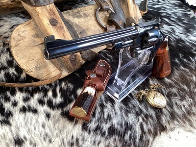 1956 Mfg. Smith & Wesson Pre-27 Five Screw .357 Magnum, Rare 8 3/8” Barrel, Trades Welcome - Image 7 of 24