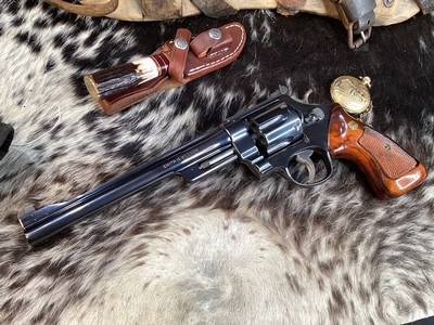 1956 Mfg. Smith & Wesson Pre-27 Five Screw .357 Magnum, Rare 8 3/8” Barrel, Trades Welcome - Image 14 of 24