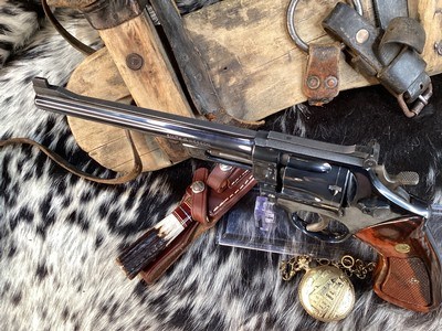 1956 Mfg. Smith & Wesson Pre-27 Five Screw .357 Magnum, Rare 8 3/8” Barrel, Trades Welcome - Image 4 of 24