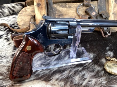 1956 Mfg. Smith & Wesson Pre-27 Five Screw .357 Magnum, Rare 8 3/8” Barrel, Trades Welcome - Image 2 of 24