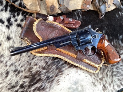 1956 Mfg. Smith & Wesson Pre-27 Five Screw .357 Magnum, Rare 8 3/8” Barrel, Trades Welcome - Image 6 of 24