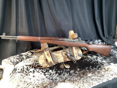 1942 Winchester M1 Garand, WWII Survivor, 30-06 Cartridge, Matching Trigger& Bolt, Trades Welcome - Image 3 of 25