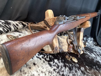 1942 Winchester M1 Garand, WWII Survivor, 30-06 Cartridge, Matching Trigger& Bolt, Trades Welcome - Image 9 of 25
