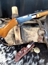1972 Belgium FN Browning Trombone .22 Pump Rifle, Excellent Original. Trades Welcome - Image 8 of 22