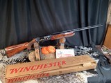 Super Pigeon Grade Winchester SuperX Model1, Serial Number 15, Factory Gold Inlay Engraved, W/Box, Gorgeous& Rare. Trades Welcome - Image 11 of 25