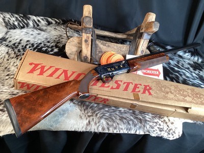 Super Pigeon Grade Winchester SuperX Model1, Serial Number 15, Factory Gold Inlay Engraved, W/Box, Gorgeous& Rare. Trades Welcome - Image 23 of 25