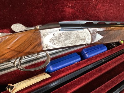 Krieghoff K-20 Three Barrel Set, .20/.28/.410 Ga. Factory Engraved & Signed, Americase. Trades Welcome. - Image 20 of 25