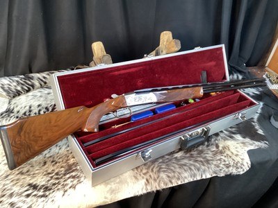 Krieghoff K-20 Three Barrel Set, .20/.28/.410 Ga. Factory Engraved & Signed, Americase. Trades Welcome. - Image 23 of 25