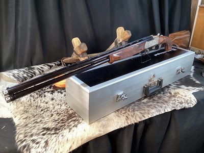 Krieghoff K-20 Three Barrel Set, .20/.28/.410 Ga. Factory Engraved & Signed, Americase. Trades Welcome. - Image 4 of 25