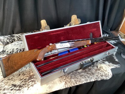 Krieghoff K-20 Three Barrel Set, .20/.28/.410 Ga. Factory Engraved & Signed, Americase. Trades Welcome. - Image 19 of 25