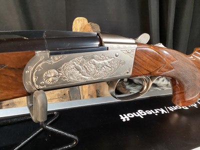 Krieghoff K-20 Three Barrel Set, .20/.28/.410 Ga. Factory Engraved & Signed, Americase. Trades Welcome. - Image 3 of 25