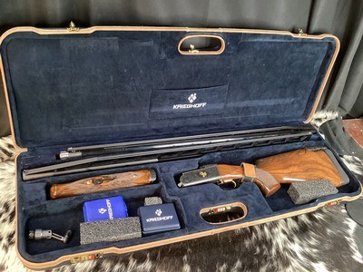 Krieghoff K-80 , Plantation Gold Upland Engraved & Signed by Giacomo Badillini, Trap Combo, LNIB, 34 & 32 “ Barrels, Trades Welcome - Image 24 of 25