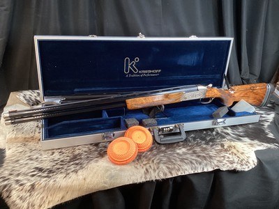 Krieghoff K-80 Trap Combo 34/32” SoftTouch Stock, Americase, Factory Engraved, Excellent, Trades Welcome - Image 12 of 25