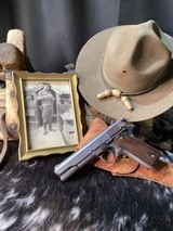 WWI Colt 1911Survivor W/Holster & Orig. Barrel. Matching 1918, Trades Welcome - Image 7 of 23