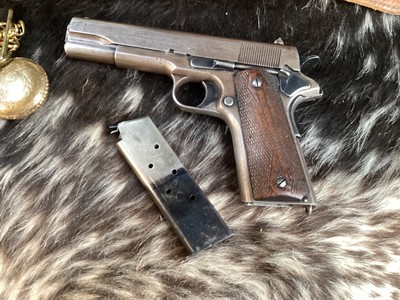 WWI Colt 1911Survivor W/Holster & Orig. Barrel. Matching 1918, Trades Welcome - Image 9 of 23