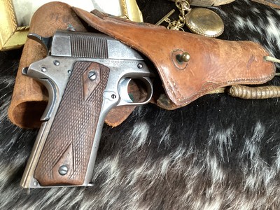 WWI Colt 1911Survivor W/Holster & Orig. Barrel. Matching 1918, Trades Welcome - Image 18 of 23