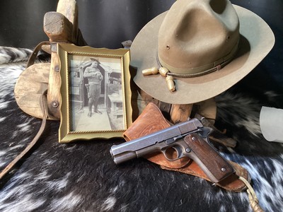 WWI Colt 1911Survivor W/Holster & Orig. Barrel. Matching 1918, Trades Welcome - Image 5 of 23