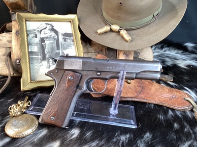 WWI Colt 1911Survivor W/Holster & Orig. Barrel. Matching 1918, Trades Welcome - Image 10 of 23