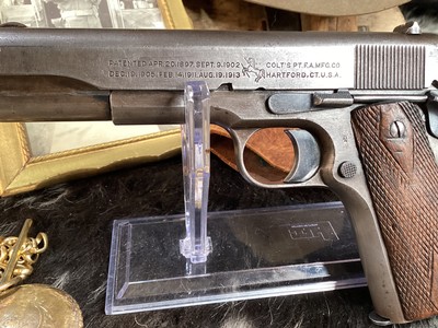 WWI Colt 1911Survivor W/Holster & Orig. Barrel. Matching 1918, Trades Welcome - Image 15 of 23