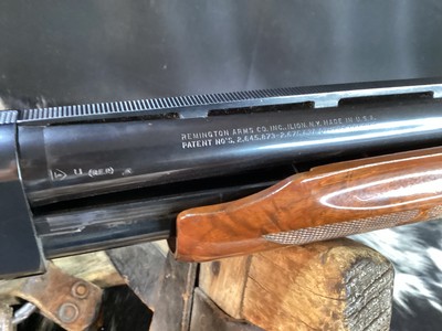 Remington Model 870 TB Wingmaster 12 Ga Pump Shotgun, Trades Welcome - Image 12 of 13