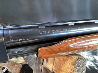 Remington Model 870 TB Wingmaster 12 Ga Pump Shotgun, Trades Welcome - Image 6 of 13