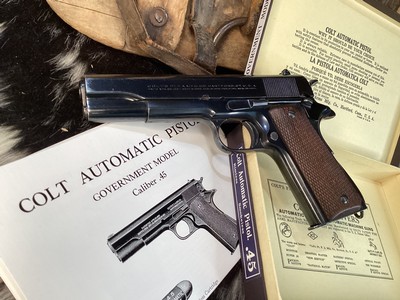 1926 Mfg. Colt Commercial 1911 .45 acp Pistol, Transition Year Gun, Matching Numbers, Original Finish, Trades Welcome - Image 4 of 25