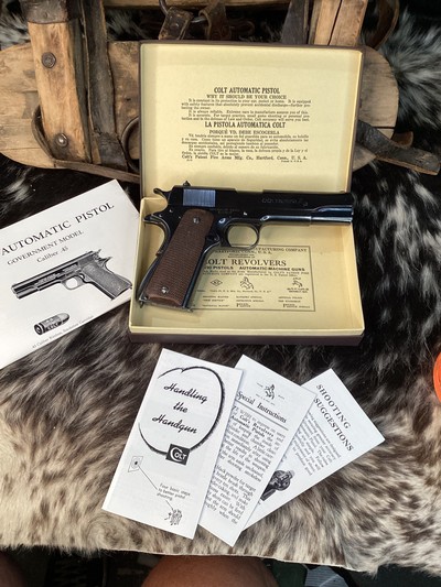 1926 Mfg. Colt Commercial 1911 .45 acp Pistol, Transition Year Gun, Matching Numbers, Original Finish, Trades Welcome - Image 5 of 25