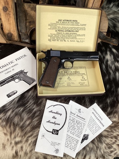 1926 Mfg. Colt Commercial 1911 .45 acp Pistol, Transition Year Gun, Matching Numbers, Original Finish, Trades Welcome - Image 1 of 25