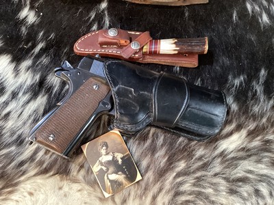 1926 Mfg. Colt Commercial 1911 .45 acp Pistol, Transition Year Gun, Matching Numbers, Original Finish, Trades Welcome - Image 21 of 25