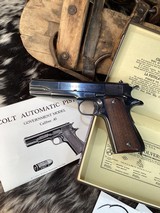 1926 Mfg. Colt Commercial 1911 .45 acp Pistol, Transition Year Gun, Matching Numbers, Original Finish, Trades Welcome - Image 3 of 25