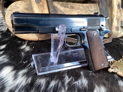 1926 Mfg. Colt Commercial 1911 .45 acp Pistol, Transition Year Gun, Matching Numbers, Original Finish, Trades Welcome - Image 12 of 25