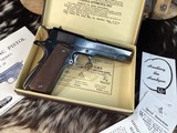 1926 Mfg. Colt Commercial 1911 .45 acp Pistol, Transition Year Gun, Matching Numbers, Original Finish, Trades Welcome - Image 8 of 25