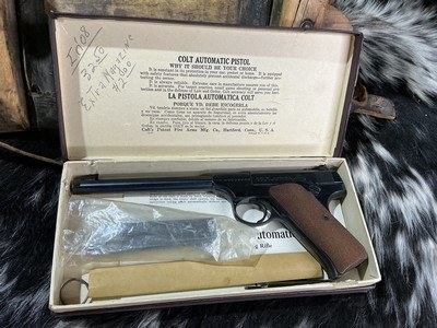 Prewar 1937 Colt Woodsman As New In Box W/Tools & Paperwork ,.99%. Trades Welcome - Image 4 of 25