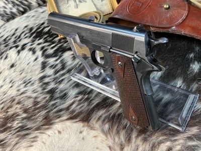 1918 Black Army Colt 1911 .45 Pistol W/Holster Rig, Excellent Original High Condition. Trades Welcome - Image 12 of 25