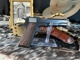 1918 Black Army Colt 1911 .45 Pistol W/Holster Rig, Excellent Original High Condition. Trades Welcome - Image 5 of 25