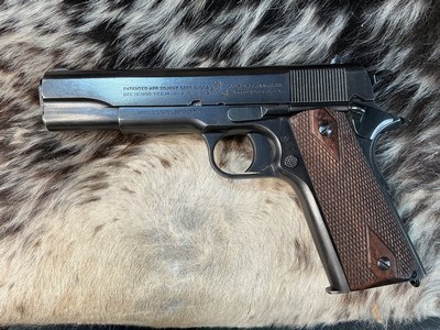 1918 Black Army Colt 1911 .45 Pistol W/Holster Rig, Excellent Original High Condition. Trades Welcome - Image 17 of 25