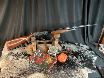 1938 Mfg. Winchester Model 12 “Standard Trap” Solid Rib, Beautifully Hand Engraved, Trades Welcome. - Image 6 of 25