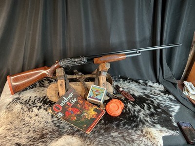 1938 Mfg. Winchester Model 12 “Standard Trap” Solid Rib, Beautifully Hand Engraved, Trades Welcome. - Image 4 of 25