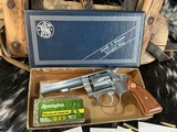 First Year Gun, 1983 Smith & Wesson model 651 Stainless .22 Magnum “J” Frame Target Revolver, 4”, Boxed. Trades Welcome. - Image 5 of 23
